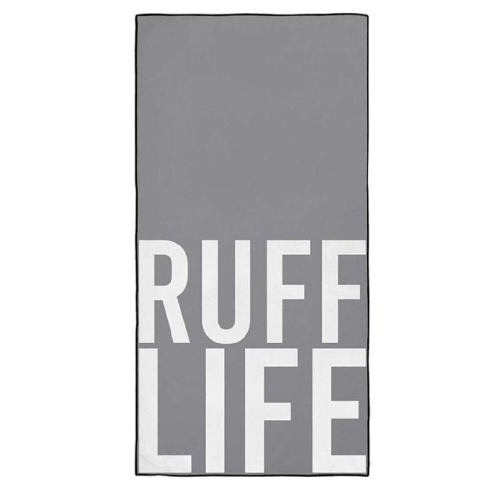 Santa Barbara Design Microfiber Pet Towel - Ruff Life/NWT
